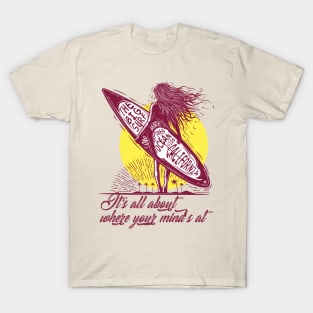 Inspirational Quote / Surf Club T-Shirt